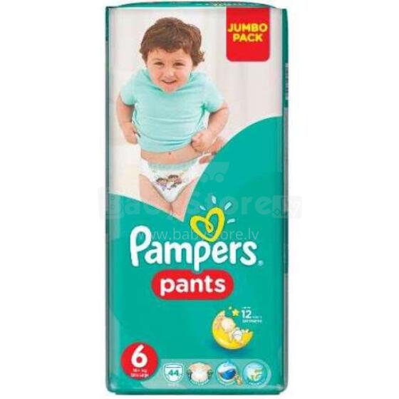 Pampers Pants JP Art.X306355  Подгузники-трусики S6 размер,16+ кг,44 шт.