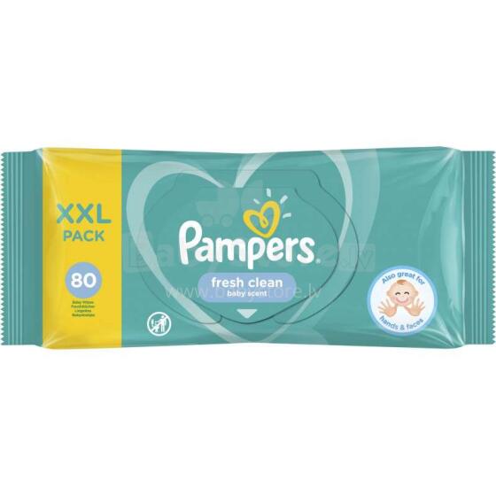 Pampers Fresh Clean Art.P04H179 mitrās salvetes,80 gab