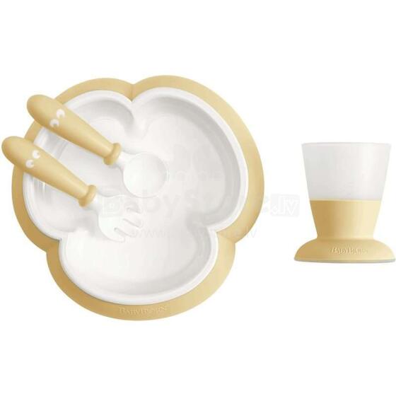 Babybjorn Baby Feeding Set Art.078166 Powder Yellow