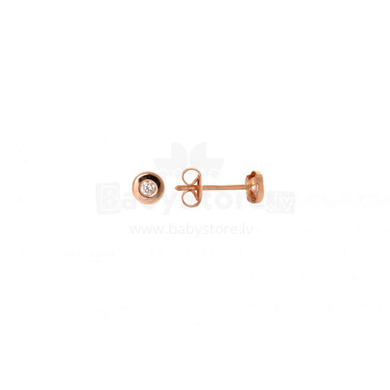 Gold Jewellery Art.ZA4138/1 Zelta auskari-nagliņas