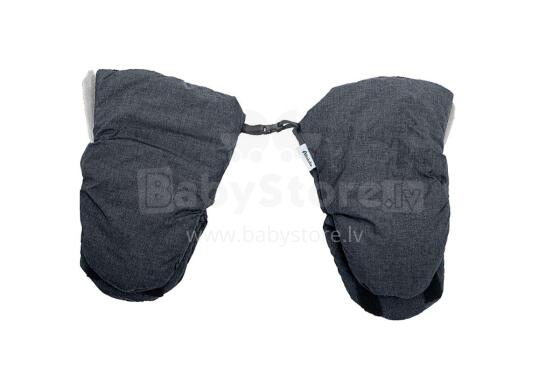 Alta Bebe Art.Al9009P-80 Dark Grey Roku ratu cimdi ar flisa oderi