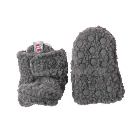 Lodger Slipper Fleece Teddy Art.SLT 590_6-12  Мягкие флисовые пинетки 6-12 месяцев