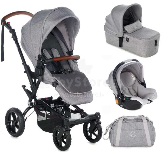 Jane Crosswalk R Micro Koos Isize R1 Art.5575 U05 Dim Grey Stroller 3in1