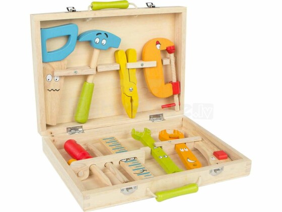 Colorbaby Toys Wooden Tools Art.43616 Деревянные инструменты в чемоданчике