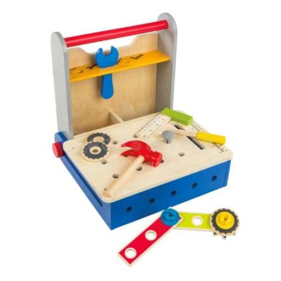 Colorbaby Toys Wooden Tools Art.46216 Koka instrumentu komplekts
