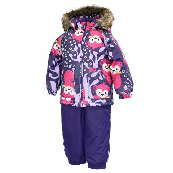 Huppa'21 Avery Art.41780030-93473 Šilta kūdikio žieminė šiltų kostiumų striukė + kelnės