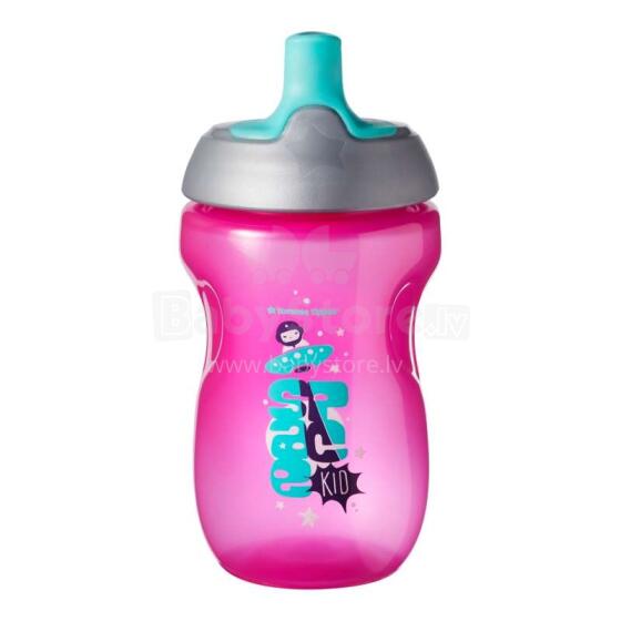 Tommee Tippee Art. 447156 Sport Спортивный поильник с трубочкой