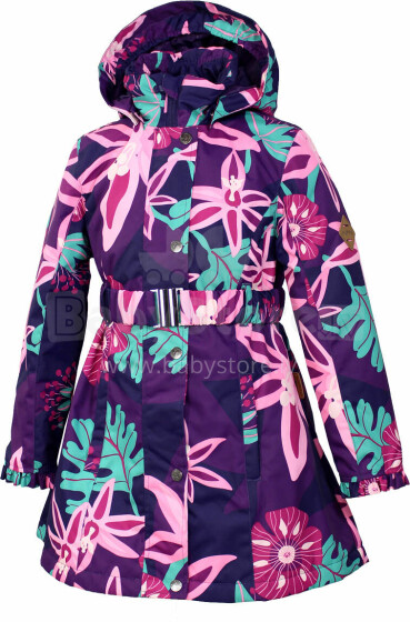 Huppa Leandra  Art.18030004-01973   Утеплённое пальто для девочки (104-170cм)