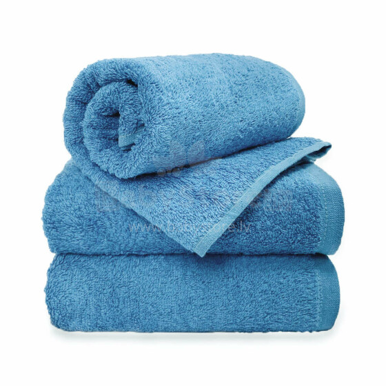 „Baltic Textile“ kilpiniai rankšluosčiai „Blue Towel“ medvilniniai kilpai 70x130cm