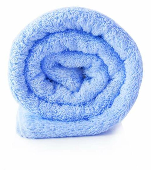 Baltic Textile Terry Towels Super Soft Blue  cotton terry 50x90cm