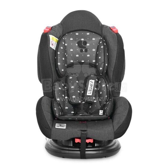 Lorelli Jupiter  Art.10070942105 Black Crowns  autosēdeklis (0-25 kg)