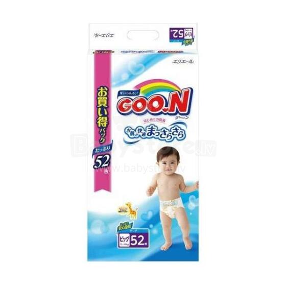 Goo.N Biksītes XL izmērs (12 - 20kg) 52 gb. ECO ekoloģiskas zīdaiņu / bērnu biksītes