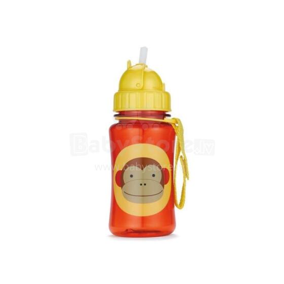 SkipHop Zoo Straw Bottle Art.2662 Monkey dzeramā pudele