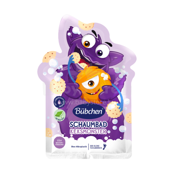 Bubchen Keksmonster Art.TM09 средство для купания "Cepumu brismonite", 40мл