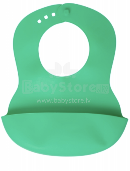 Britton Soft Bib Art.B1511 Turquoise  priekšautiņš-lacīte 6м+ (1gb)