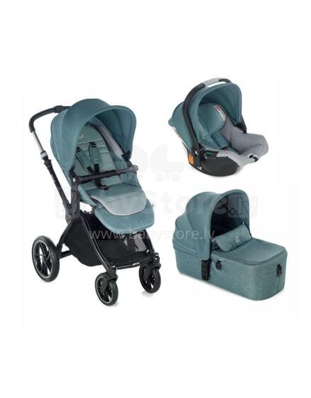 Jane Kawai Micro Koos Isize R1 Art.5563 U07 Mild Blue Kоляска 3 в 1