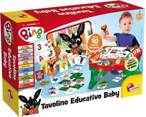 Lisciani Giochi Edugames Art.75874  Attīstoša spēle 10 vienā numuru, krāsu, formu, loģika puzzles, atmiņas secību.