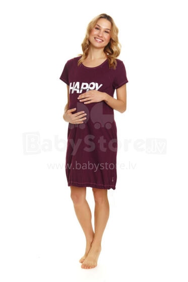 Doctornap  Cotton Night Dress Art.9504 Хлопковая ночная рубашка для беременных/кормления