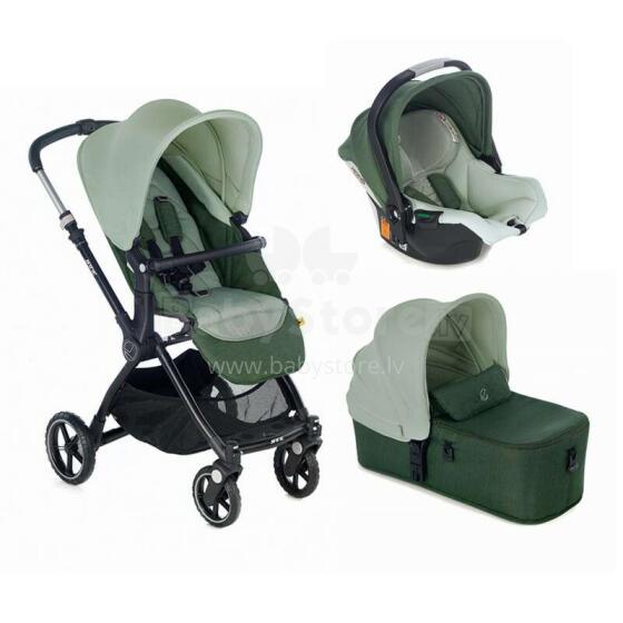 Jane Kendo Micro Koos Isize R1 Art.5559 U08 Forest Green Ratiņi trīs vienā