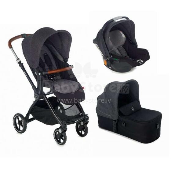 Jane Kendo Micro Koos Isize R1 Art.5559 U06 Cold Black Kоляска 3 в 1