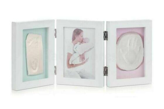 Jane Wood Photo Frames Art.010280C01 White Тройная рамка для оттисков