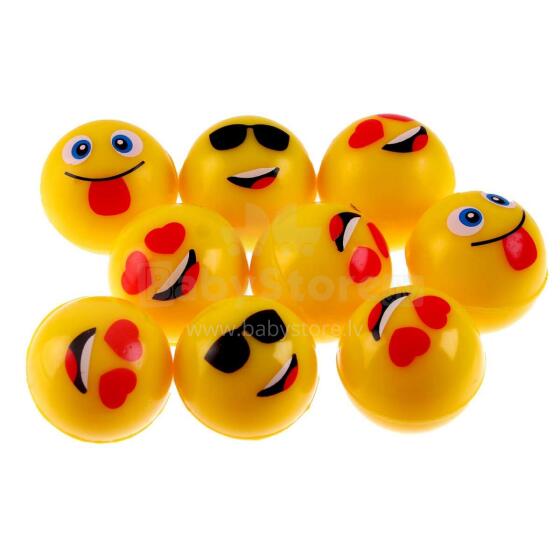 Rubber ball 2cm, Smile, 1 psc.