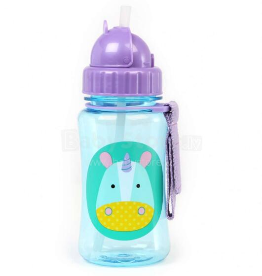 SkipHop Zoo Straw Bottle Art.3072  Детский поильник Unicorn