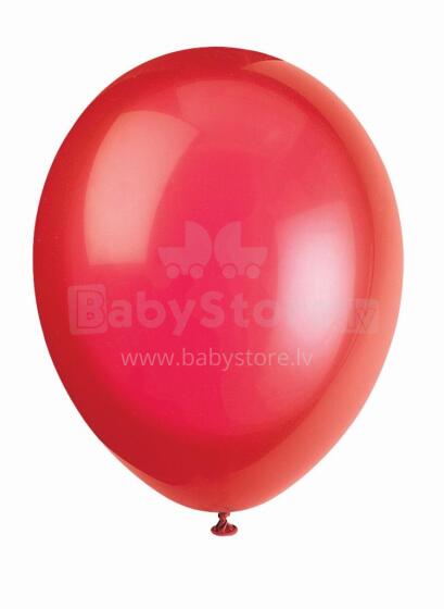 Belbal High Quality Latex Art.62716 Red Balloons baloni 1 gb.(diametrs 30cm)