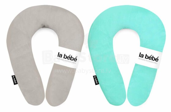 La Bebe™ Snug Cotton Nursing Maternity Pillow Art.63181 Royal Punsh Подковка для сна, кормления малыша 20*70cm из натурального 100% льна