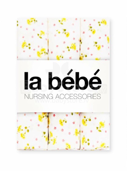 La Bebe Nursing Cotton Nappy 3 psc (75x75cm)La Bebe Nursing