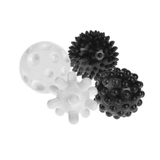 Tullo Sensory Balls Art.461 Masāžas-sensoru bumbu komplekts (4 gab.)