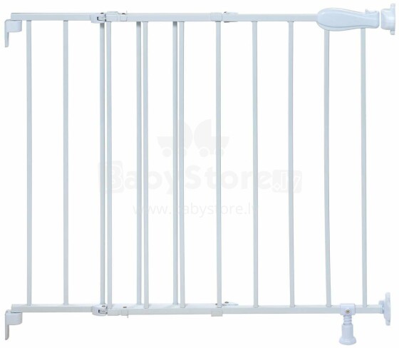 Vasaros kūdikių saugūs metaliniai vartai, 277210, balti saugumo vartai