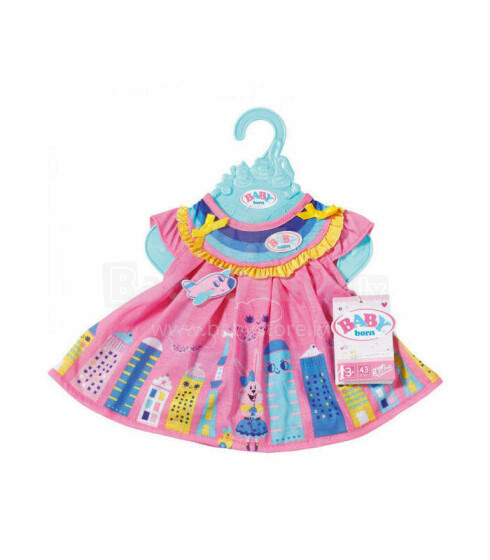 Baby Born Art.  828243 Летнее платье для куклы 43 см ( 1 шт )
