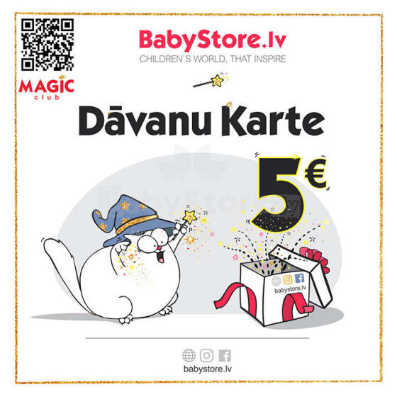 Dāvanu karte 5 EUR