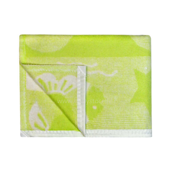 UR Kids Blanket Cotton Art.64153 Boat Green