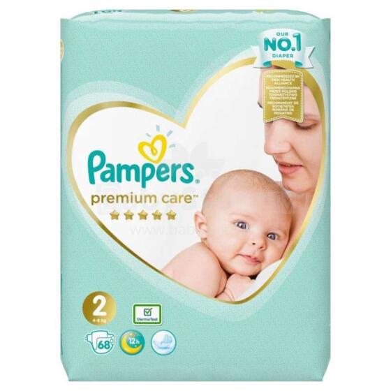 Pampers Premium Care Art.P04G992 Bērnu autiņbiksītes S2 izmērs no 4-8kg, 68gab.