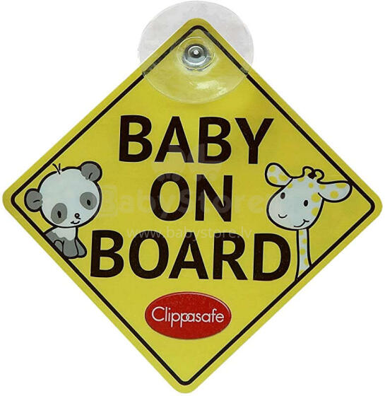 Clippasafe CLI 53 Baby On Board piekariens automašīnai
