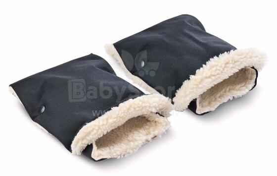 Sensillo Pushchair Glove/Muff Art.SILLO-8507 Black Муфта для рук ( универсальная)