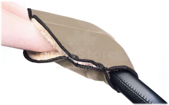 Sensillo Pushchair Muff Art.64904 Beige Roku mufta (universālā)