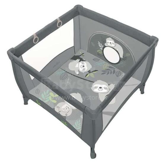Baby Design PLAY UP Sloth Art.17 Graphite  Bērnu manēža