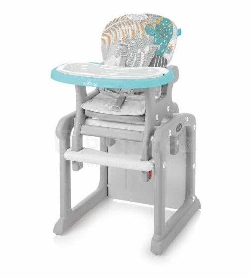 Baby Design CANDY CACTUS 05   Barošanas Krēsliņš+galdiņš Transformeris