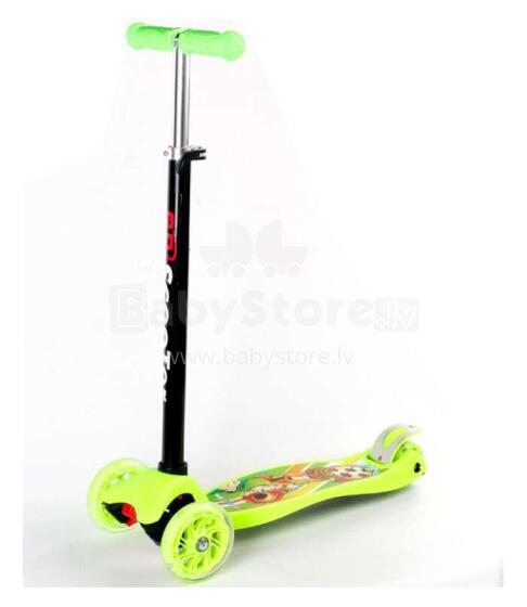 TLC Scooter Art.2865G Green  Трехколесный самокат