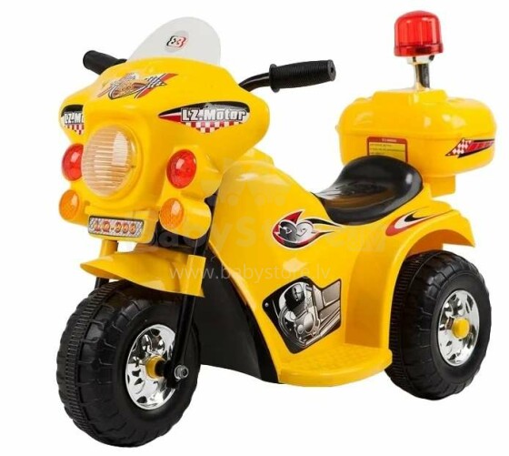 TLC Baby Motorcycle Art.WDLQ998 Yellow  Детский электромотоцикл с аккумулятором