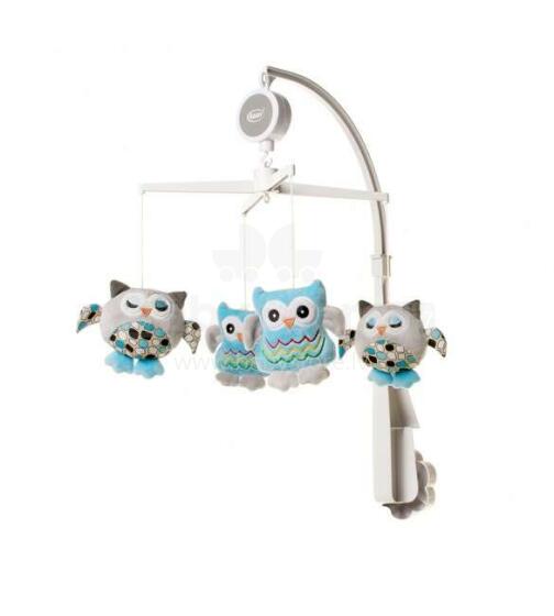 Karuselis OWLS blue 4BABY OB08 Play&Edu