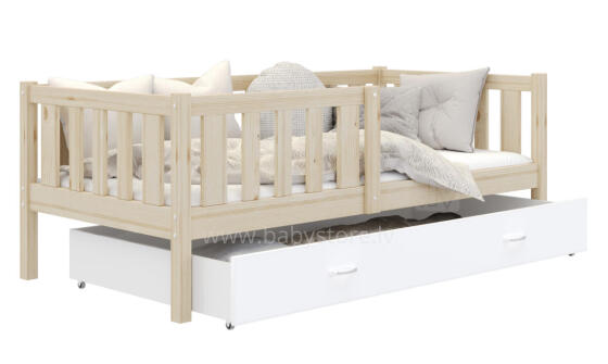 AJK Bobo Art.65558 Stylish youth bed with drawer and mattress 160x80 cm
