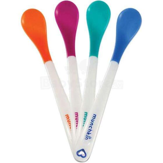 Munchkin Art. 95594 White Hot Safety Spoons 4 pcs