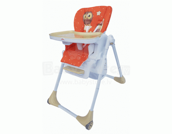 Nakko Animal Art.HB023A Brown Augstākas kvalitātes bērnu barošanas krēsliņš