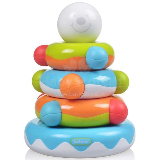 Kidsme Stack and Learn Art.9283  Bērnu piramīda