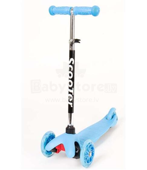 TLC Scooter Led Art.2865XB Blue Bērnu trīsriteņu skūteris