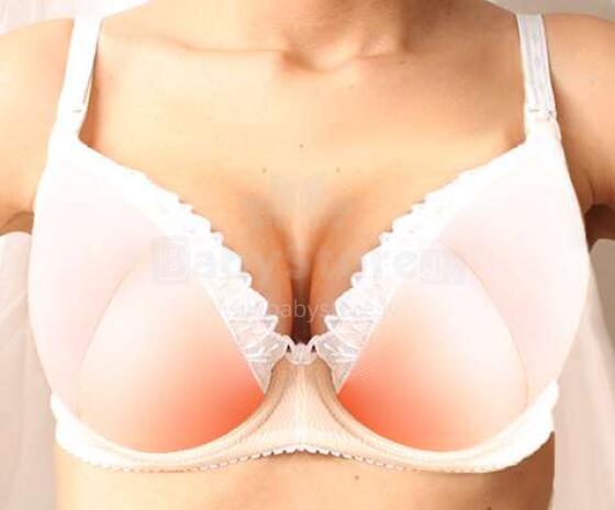 Basic Art.67353 Peach Cotton grūtnieču/barošanas krūšturis ar stingru atpogājamu bļodiņu un stabilu krūšu atbalstu